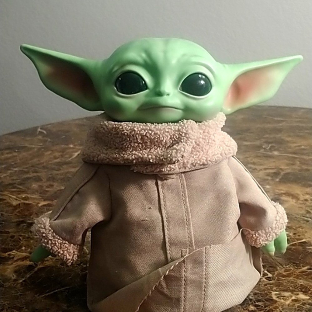 Mattel star wars Yoda doll,
